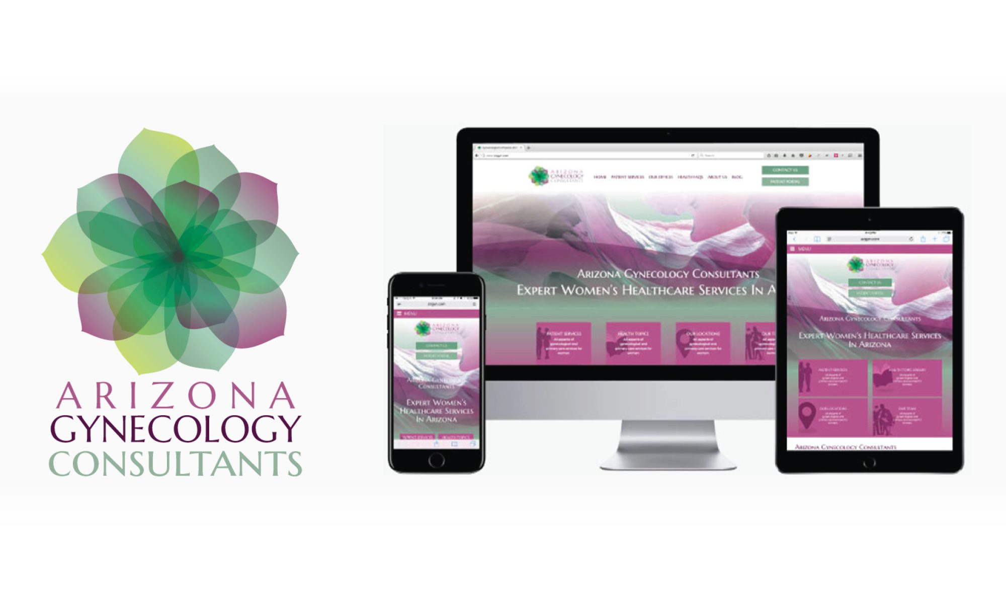 Arizona Gynecology Consultants Branding and Web Design